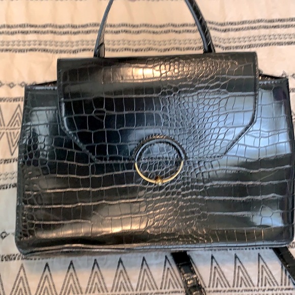 ASOS Faux Croc Handbag - Picture 3 of 10